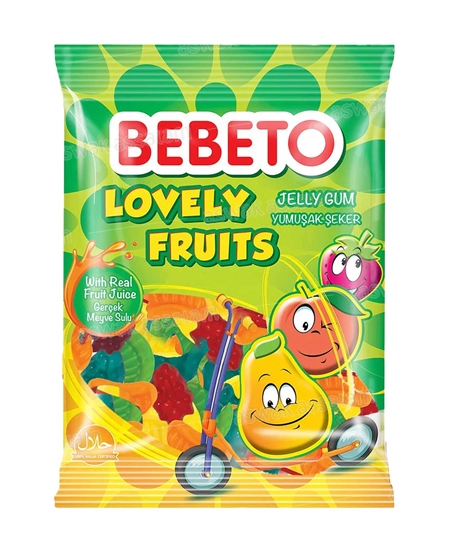 Picture of Bebeto Lovely Fruits Şekerleme 80 gr