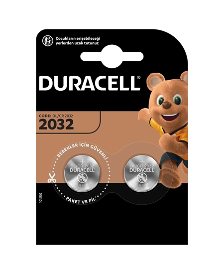 Picture of Duracell Lithium Button Battery 2032 2's 3 Volt 