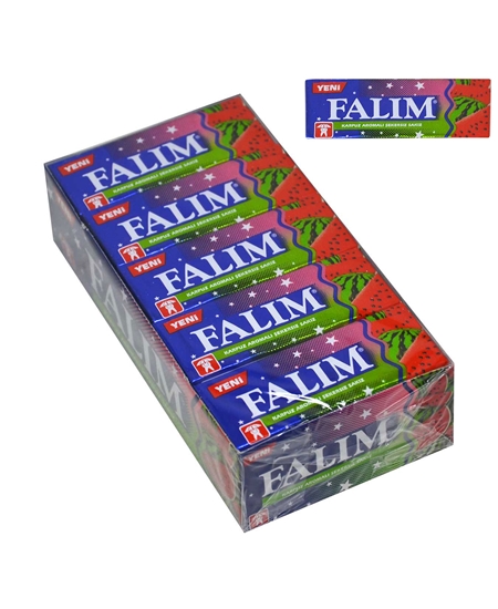 Picture of Falım Sakız 7 gr X 20'li Paket Karpuz Aromalı Şekersiz