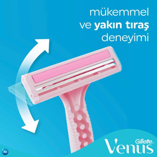 Picture of Gillette Venus Simply2 Basic Disposable Razor 5's Pink  Pouch