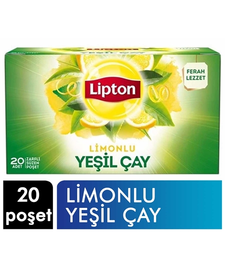 Picture of Lipton Limonlu Berrak Yeşil Çay 20'li