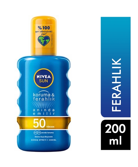 Picture of Nivea Sun Koruma & Ferahlık, Güneş Spreyi 50 SPF 200 ml