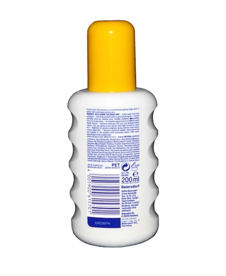 Picture of Nivea Sun Spray 200ml Protection Against Sun Allergy 50+ SPF