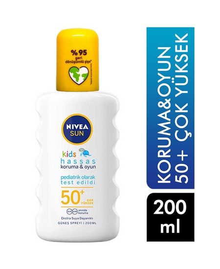 Picture of Nivea Sun Spray For Kids 200ml +50 SPF