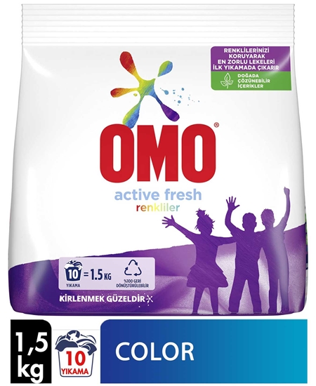 Picture of Omo Matik Powder Laundry Detergent 1,5 Kg Color