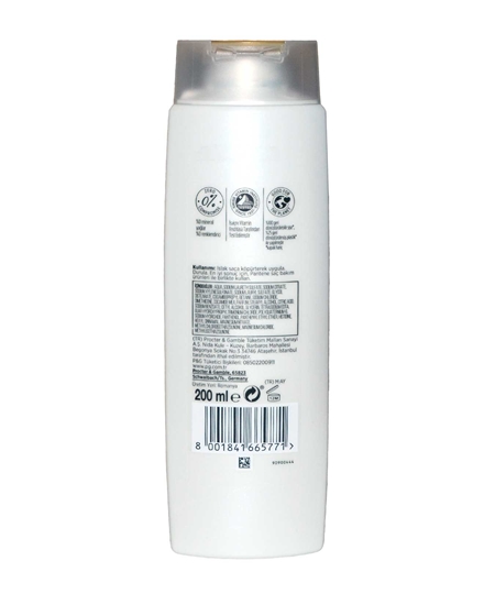 Picture of Pantene Shampoo 200 ml 3 in 1 Basic Care