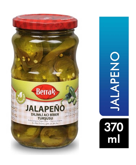 Picture of Berrak Jalapeno Biber Turşusu Dilimli 370 ml Cam