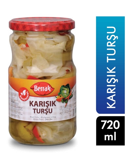 Picture of Berrak Karışık Turşu 720 ml Cam