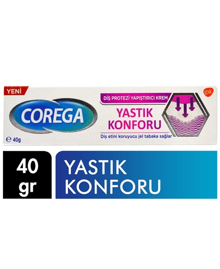 Picture of Corega Diş Protezi Yapıştırıcı Krem 40 g Yastık Konforu