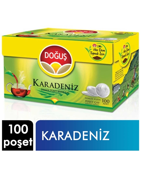 Picture of Doğuş Demlik Poşet Çay 100 Poşet X 16'lı Koli Karadeniz