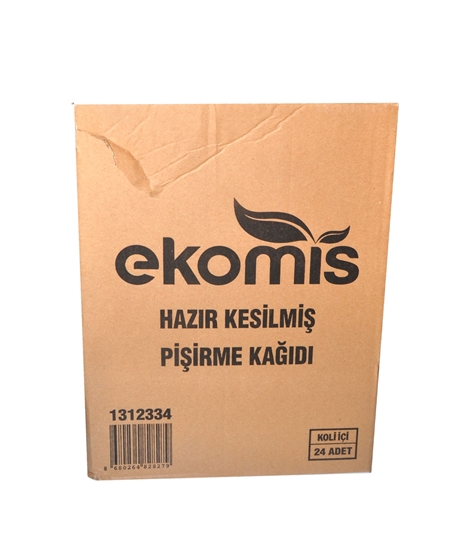 Picture of Ekomis Hazır Kesilmiş Pişirme Kağıdı 42x37 cm 16'lı