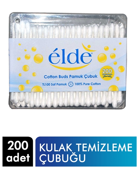 Picture of Elde Kulak Temizleme Çubuğu 200'lü Dikdörtgen Kutu