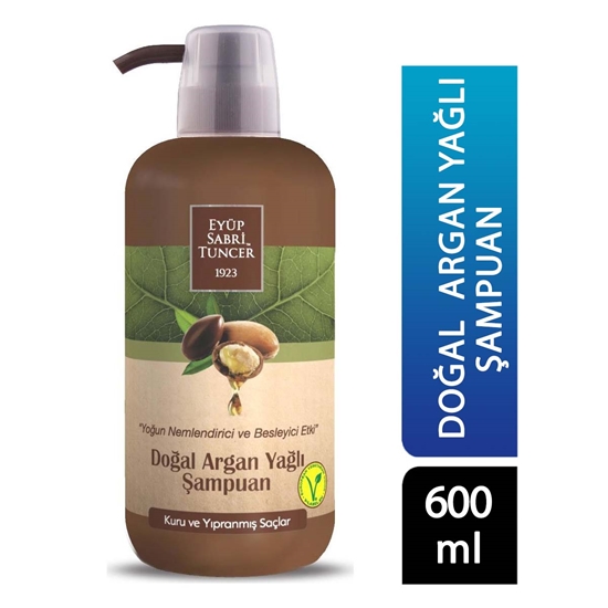 Picture of P-Eyüp Sabri Tuncer Doğal Şampuan 600 ml Argan Yağlı Pet Şişe