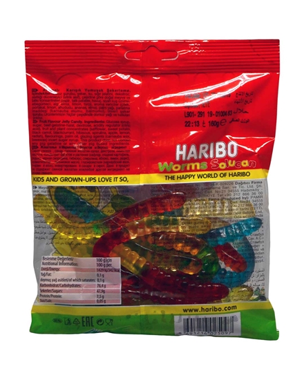 Picture of Haribo Yumuşak Şekerleme 160 g Solucan