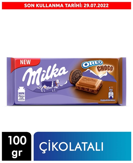 Picture of MİLKA TABLET OREO CHOCO 100 GR