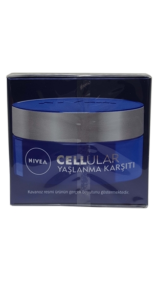 nivea, niveya, nivea krem, güzellik kremi, kırışıklık kremi, kırışıklık giderici krem, gerginleştirici krem, gençleştirici krem, yüz kremi, cilt kremi, gece kremi, Nivea Cellular Gece Kremi satın al, Nivea Cellular Gece Kremi fiyat