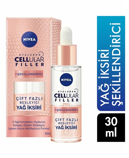 Picture of Nivea Hyaluron + Shaper Anti-Aging Oil Elixir 30 ml