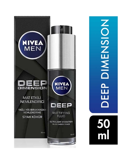 Picture of Nivea Men Moisturizing Cream 50 ml Deep Dimension