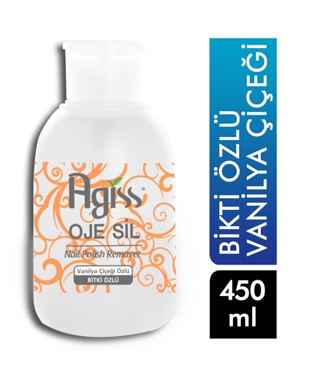 Picture of Agiss Ojesil Aseton 450 ml Bitki Özlü Vanilya Çiçeği