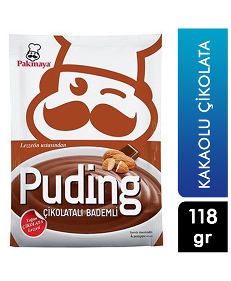 Picture of Pakmaya Çikolatalı Bademli Puding 118 gr