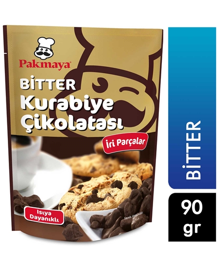 Picture of Pakmaya Kurabiye Çikolatası 90 gr Bitter