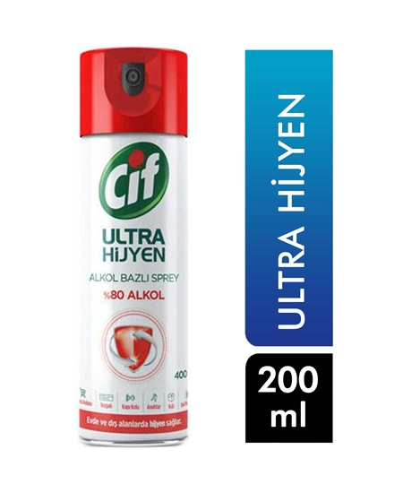 Picture of CIF ULTRA HIJYN ALKOL BZLI SPRY 24X200ML