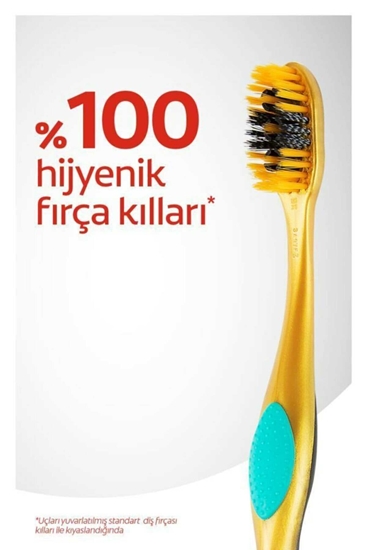 Picture of Colgate Diş Macunu 50 ml Optik White Aktif Kömür + 360 Gold Diş Fırçası Hediyeli