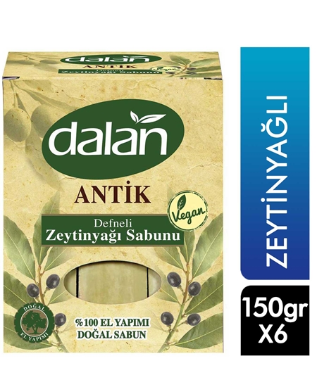 Picture of Dalan Sabun Antik 150 g X 6 Zeytinyağlı Defneli