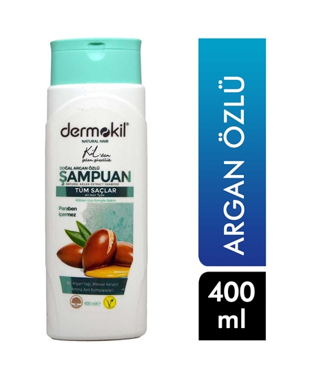 Picture of Dermokil Şampuan 400 ml Argan Özlü Tüm Saçlar İçin