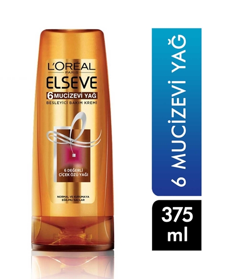 Picture of Elseve Saç Kremi 375 ml  Besleyici 6 Mucizevi Yağ