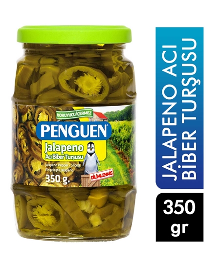 Picture of Penguen Jalapeno Acı Biber Turşusu 350 gr