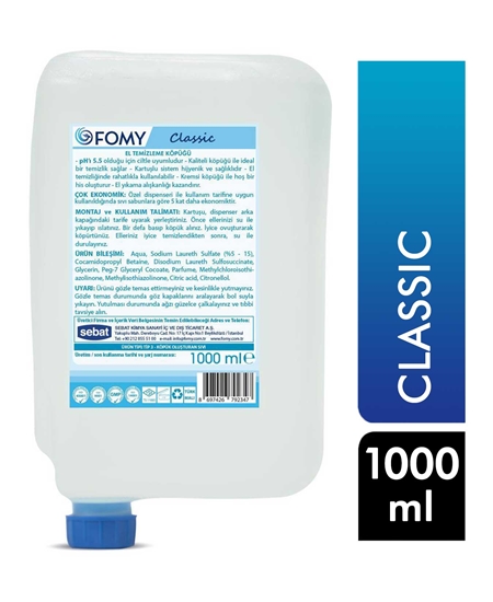 Picture of Fomy El Temizleme Köpüğü 1000 ml