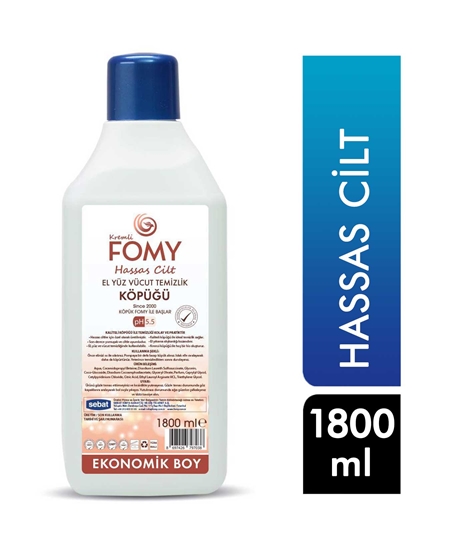 Picture of Fomy Köpük Sabun 1800 ml X 6'lı Koli Hassas Cilt