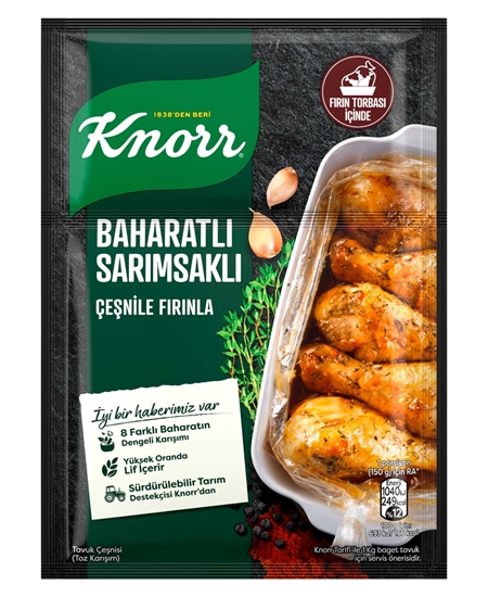 Picture of KNORR TAVUK ÇEŞNİ BAHARAT SARIMSAK 48X34G