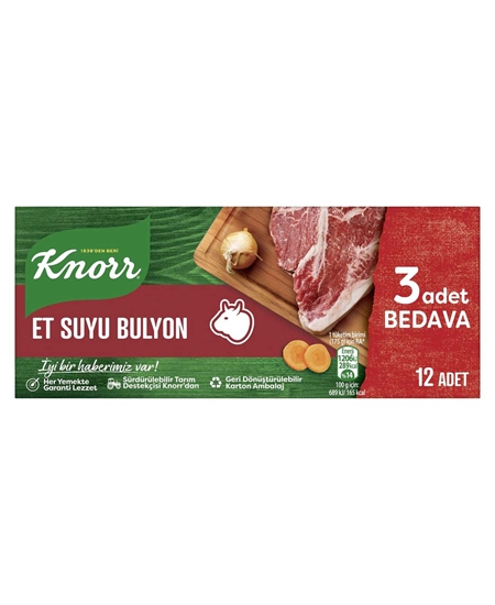 Picture of KNORR BULYON 6 LT ET SUYU PROMOSYONLU. [120 GR]