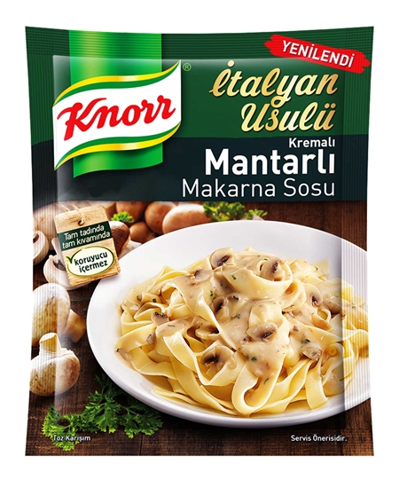 Picture of KNORR MAKARNA SOS KREMALI MANT. [52 GR]