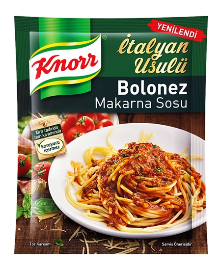 Picture of KNORR MAKARNA SOS SPAGETTİ BOL. [45 GR]