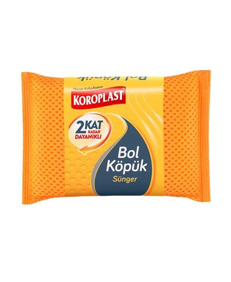 koroplast, bulaşık süngeri, özel bulaşık süngeri, renkli bulaşık süngeri, petek sünger, temizlik süngeri