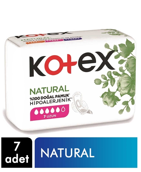 Picture of KOTEX NATURAL ULTRA SINGLE UZUN (7X24)