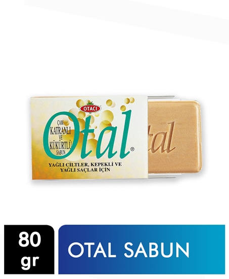 Picture of Otacı Otal Sabun 80 gr Kükürt ve Katranlı