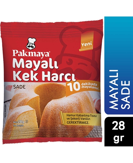 Picture of Pakmaya Mayalı Kek Harcı 28 gr Sade