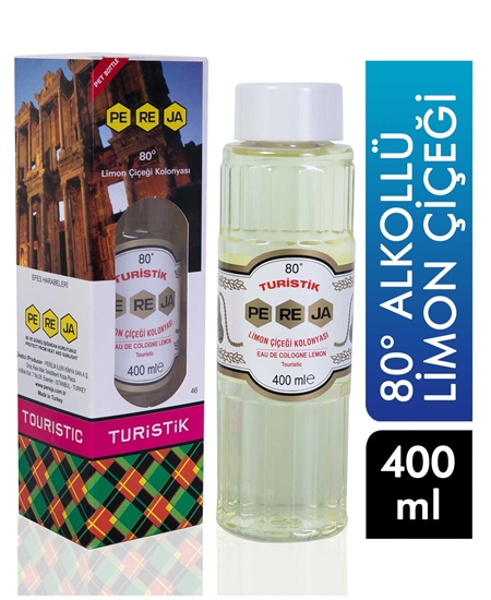 Picture of Pereja 80° Alkollü Kolonya 400 ml X 12'li Koli Limon Çiçeği