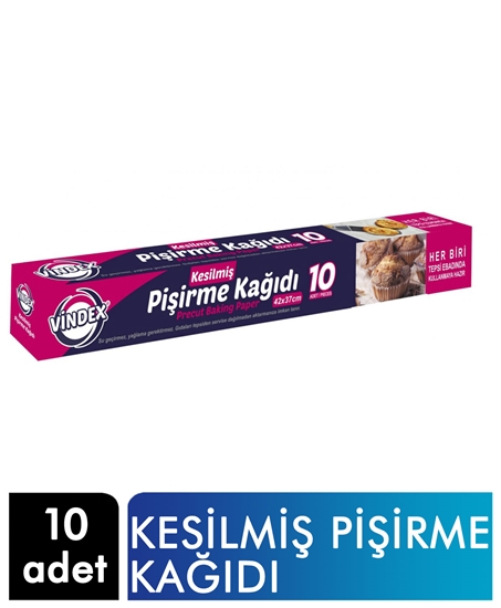 Picture of Vindex Pişirme Kağıdı Hazır Kesilmiş 10 Adet