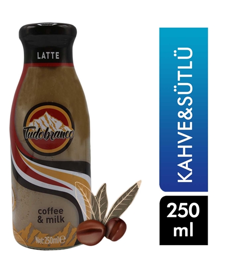 Picture of Tudobranco Latte 250 ml Kahve ve Sütlü