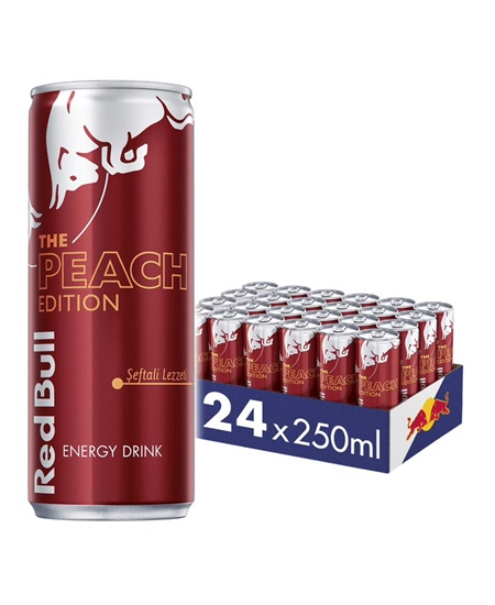 Picture of RedBull Energy Drink Summer Edition 250 Ml x 24 Peach Flavor