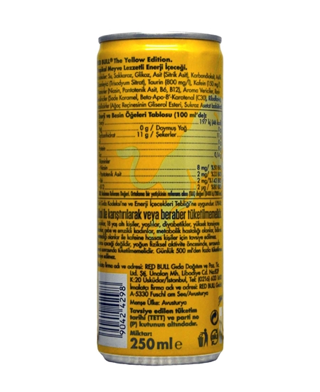 Picture of Red Bull Energy Drink 250 ml 24's Case Tropical Fruit