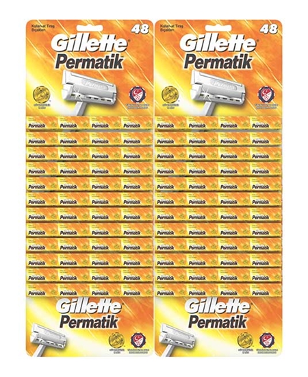 Picture of Gillette Permatik Carded Razor 96 Count