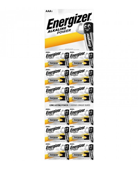 Picture of Energizer Alkaline Power İnce Kalem Pil 12'li Kartela AAA 1.5 Volt