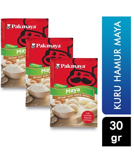 Picture of Pakmaya Instant Kuru Hamur Mayası 3x10 gr