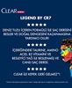 clear,clear men, men şampuan, 350 ml,Legend By CR7, Cristiano Ronaldo, kepeğe karşı, kepeğe karşı şampuan 
